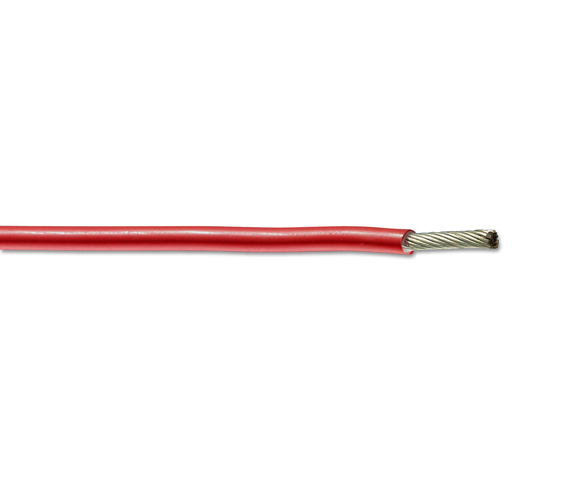 Belden 83009 002100 Hook-Up Wire, 18Awg, Red, 30.5M