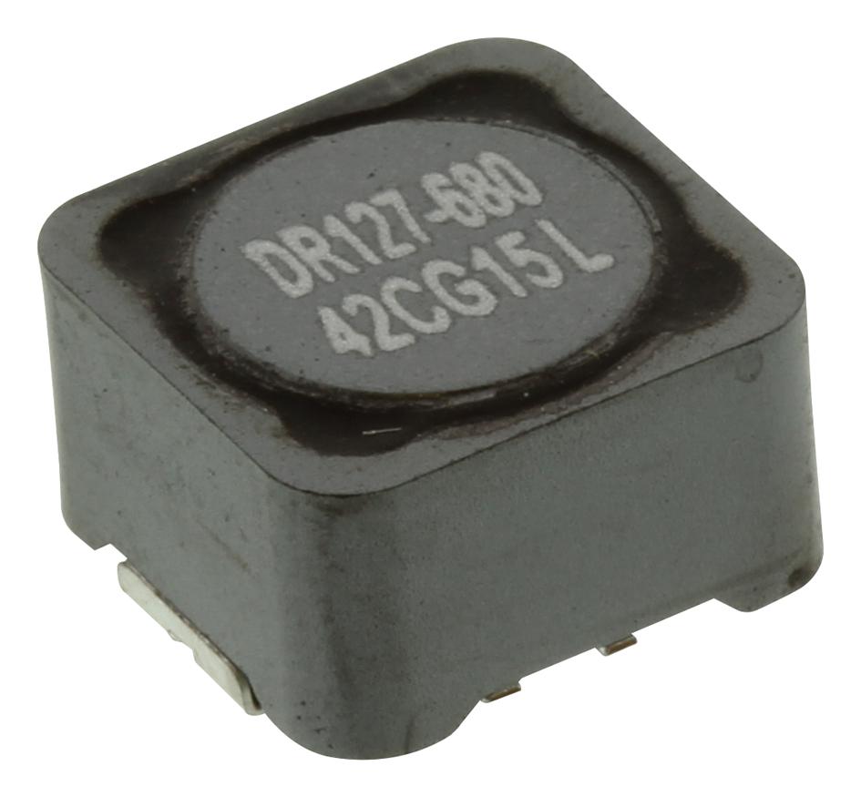 Eaton Bussmann Dr127-680-R Inductor, 68Uh, Shielded, 2.44A