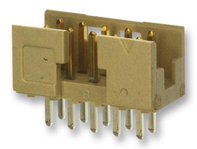 Amphenol Communications Solutions 98414-G06-06Lf Connector, Header, 6Pos, 2Row, 2Mm