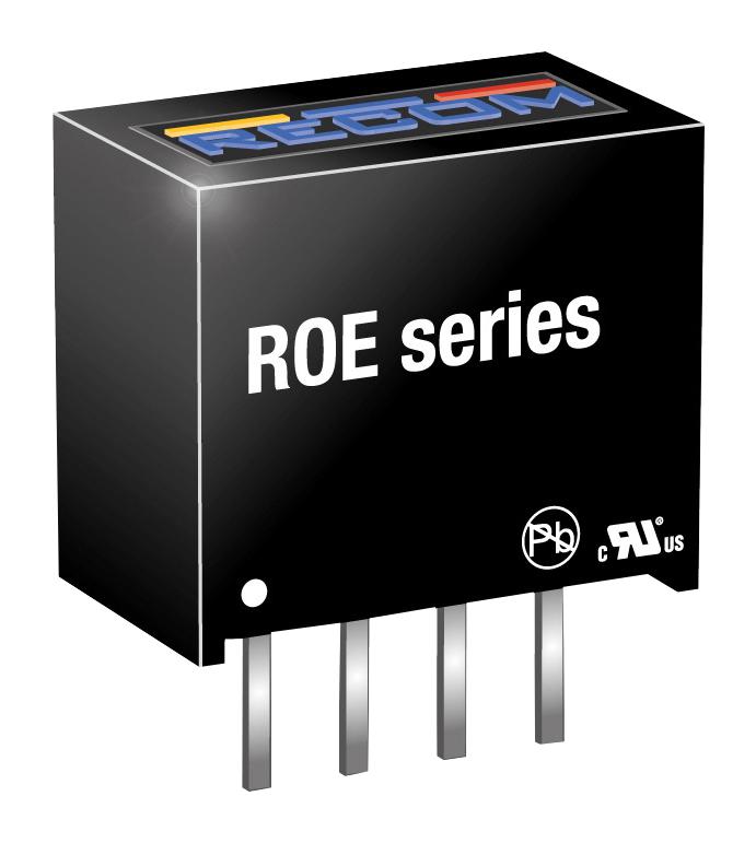 Recom Power Roe-1505S Dc-Dc Converter, 5V, 0.2A