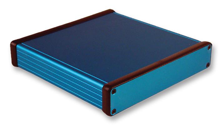 Hammond 1455R1601Bu Enclosure, Alu, Blue, 160X165X30.5Mm