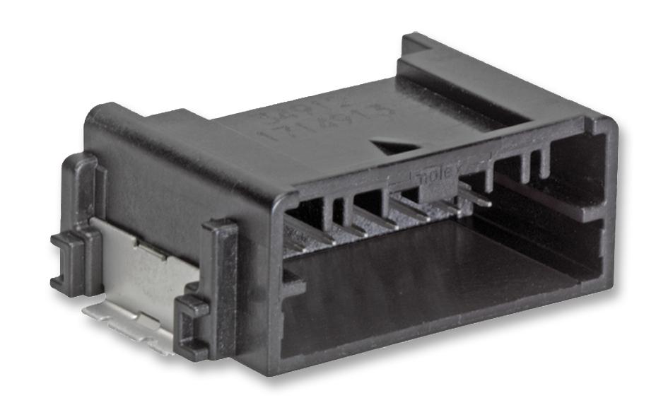 Molex 34912-6080 Automotive Conn, Right Angle Plug, 8Pos