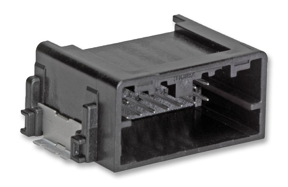 Molex 34897-6200 Automotive Conn, Right Angle Plug, 20Pos