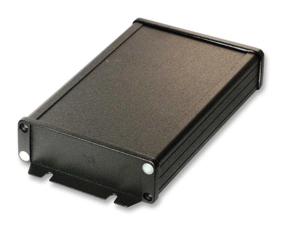 Hammond 1457L1602Bk Enclosure, Pcb Box, Alum, Black