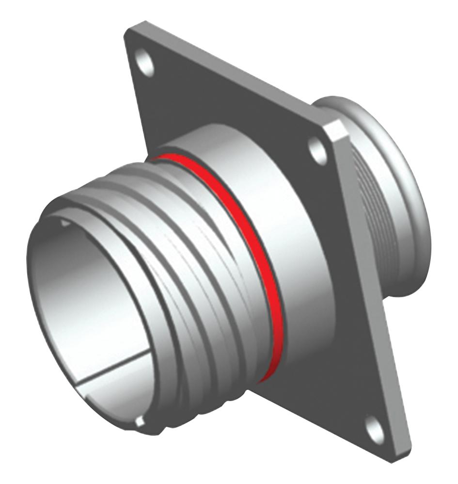 Amphenol Aerospace 2M805-003-02M11-200Pb Circular Conn, Rcpt, 11-200, Wall Mount