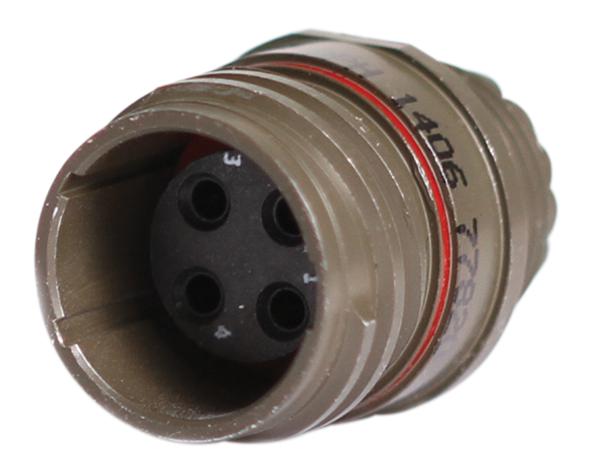 Amphenol Aerospace 2M805-004-01Nf10-200Pa Circular Conn, Rcpt, 10-200, Cable