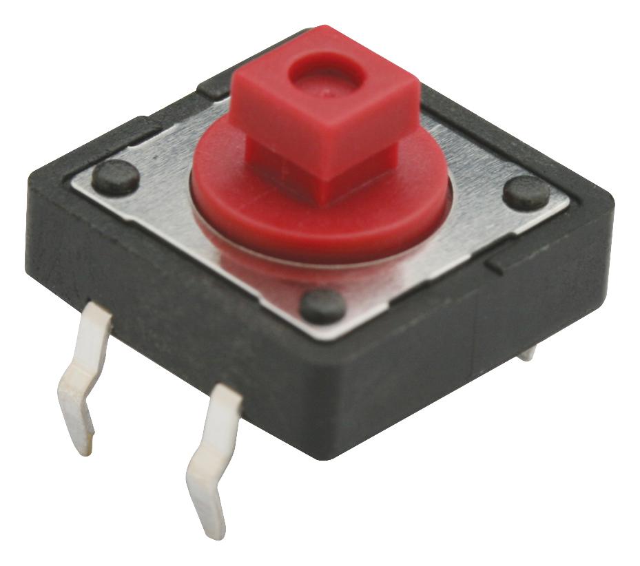 Multicomp Mc32875 Tactile Switch, Spst-No, 0.05A, 12V, Thd