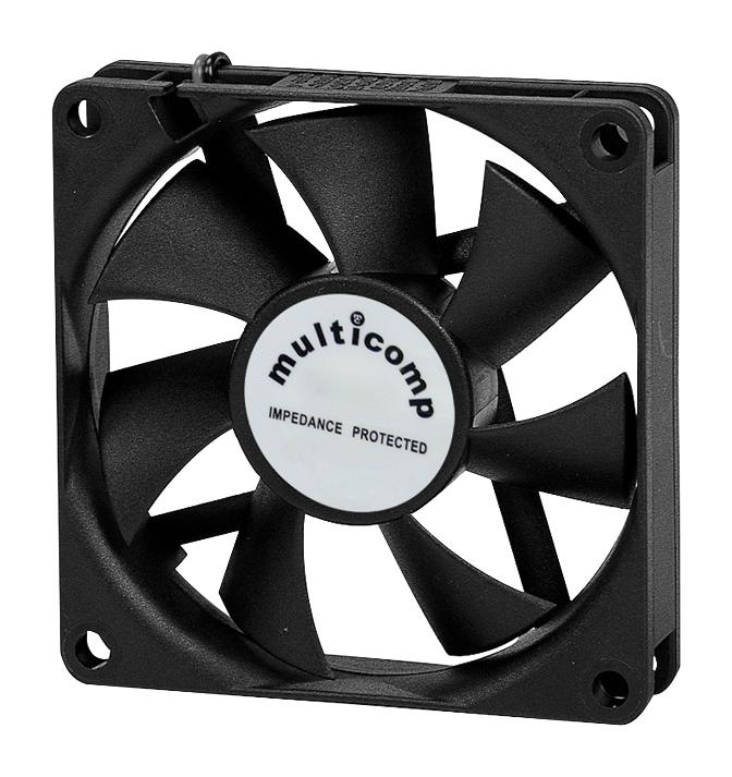 Multicomp Mc33868 Axial Fan, 120Mm, 24Vdc, 138Cfm, 48Dba