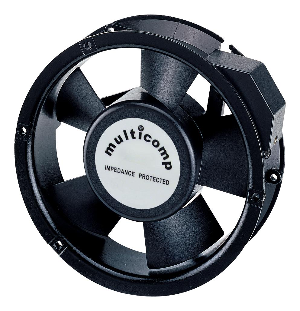 Multicomp Mc21676 Axial Fan, 171.5Mm, 240V, 239Cfm, 58Dba