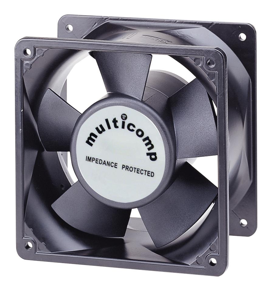 Multicomp Mc25028 Axial Fan, 335Cfm, 176Mm, 240Vac, 0.15A