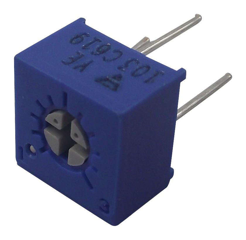 Vishay T73Ye103Kt20 Trimming Potentiometer, 10K, 1Turn, Tht