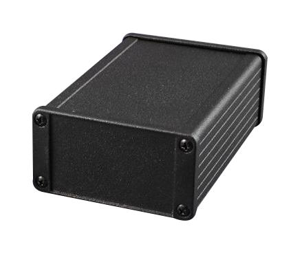 Hammond 1457C802Bk Box, Aluminium, Ip65, Extruded