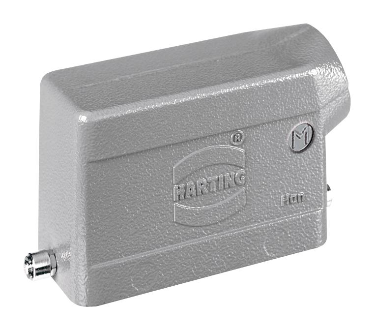 Harting 19302101541 Hood, Side Entry, 10B, M25, 1Lever