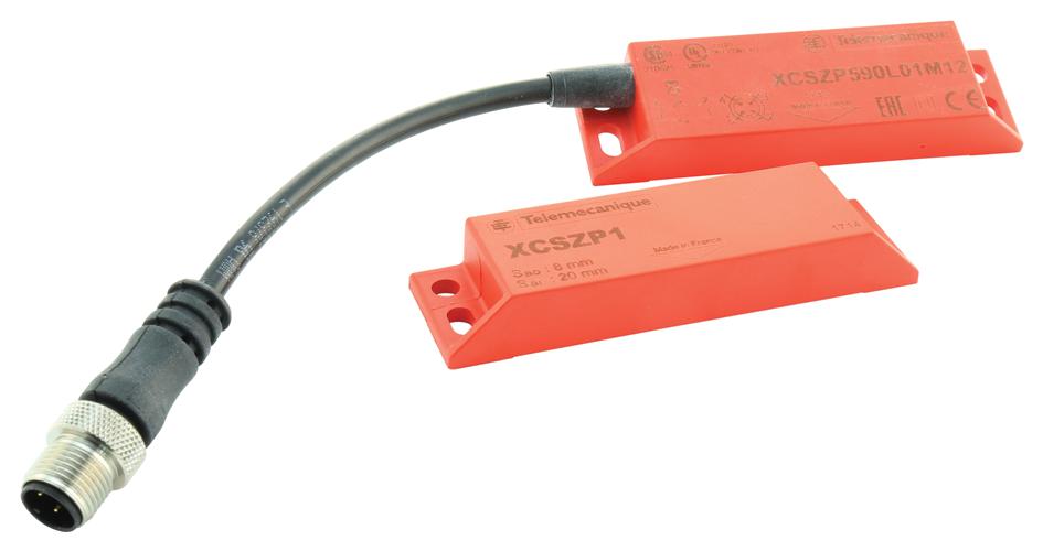 Telemecanique Sensors Xcsdmp501L01M12 Safety Interlock Sw, Dpst/spst, 24Vdc