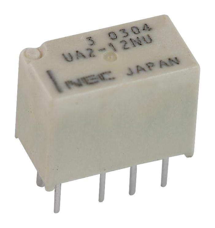 Nexem Ua2-12Nu Signal Relay, Dpdt, 1A, 250Vac, Th