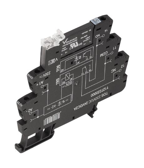 Weidmuller 1127500000 Solid State Relay, Spst, 1A, 24-230Vac