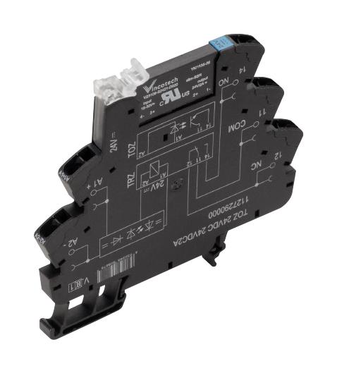 Weidmuller 1127530000 Solid State Relay, Spst, 1A, 24-230Vac