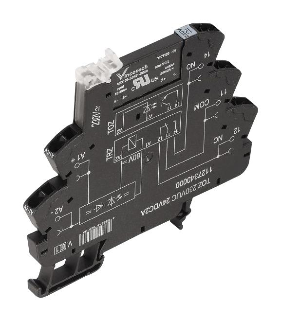 Weidmuller 1127620000 Solid State Relay, Spst, 1A, 24-230Vac