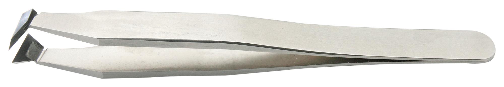 Ideal-Tek 15Aghm.sa Tweezer, Bent/flat, 115Mm