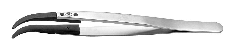 Ideal-Tek 2Absvr.sa Tweezer, Curve/round, 130Mm