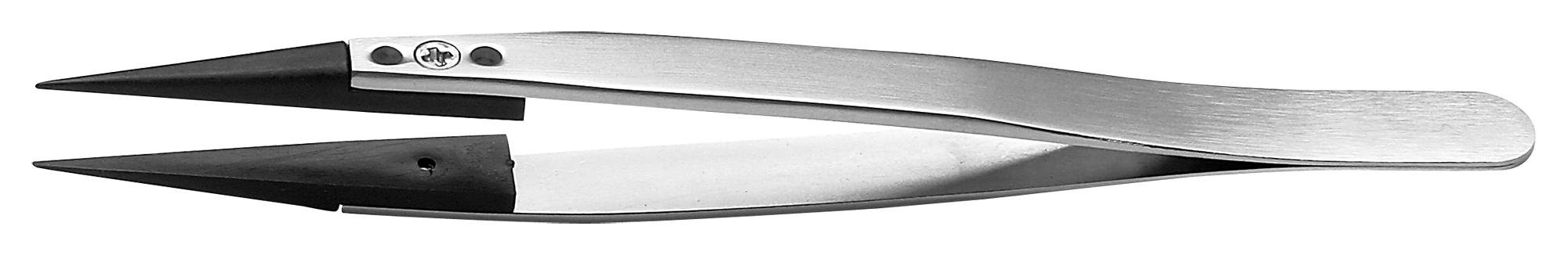 Ideal-Tek 3Cpr.sa Tweezer, Straight/pointed, 130Mm