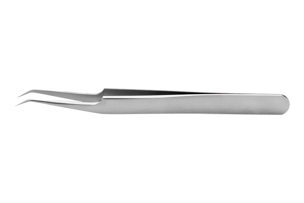 Ideal-Tek 51S.sa Tweezer, Bent/pointed, 115Mm