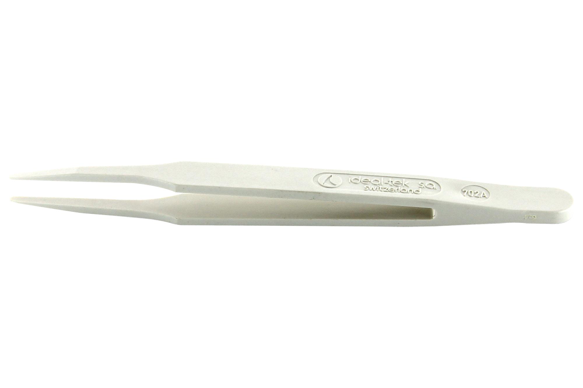 Ideal-Tek 702A.dg Tweezer, Bent/round, 115Mm