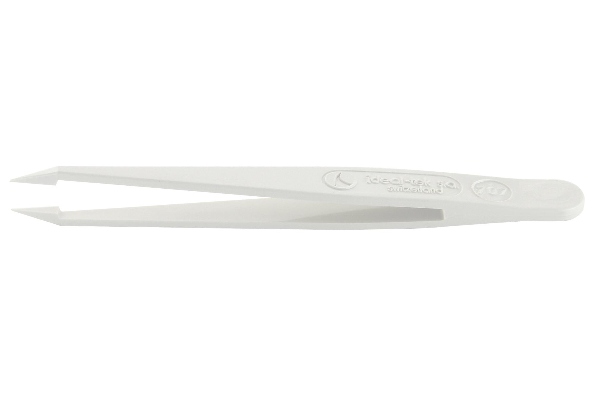 Ideal-Tek 707.dg Tweezer, Bent/flat, 115Mm