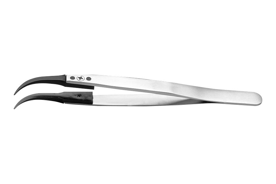 Ideal-Tek 7Svr.sa Tweezer, Curve/pointed, 130Mm