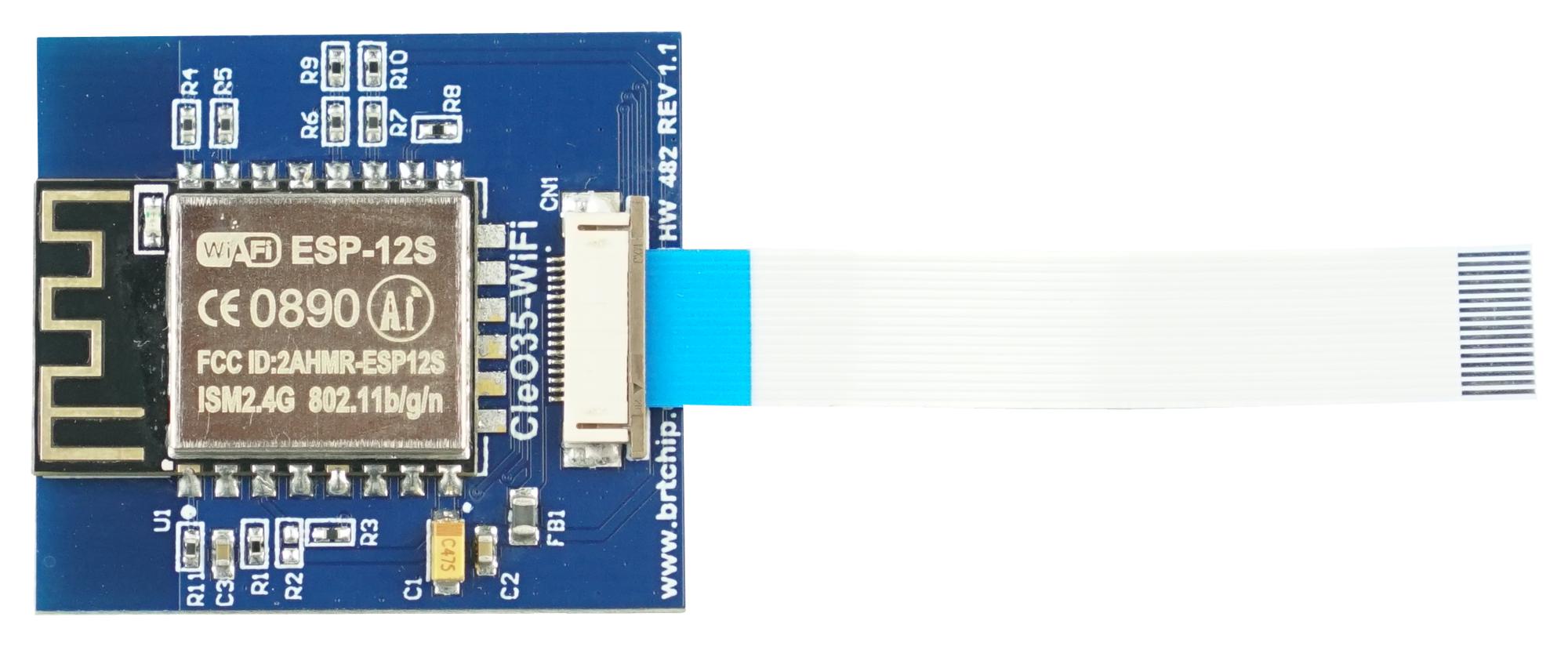 Bridgetek Cleo35-Wifi1 Wi-Fi Accessory, Esp-12S Wifi Module