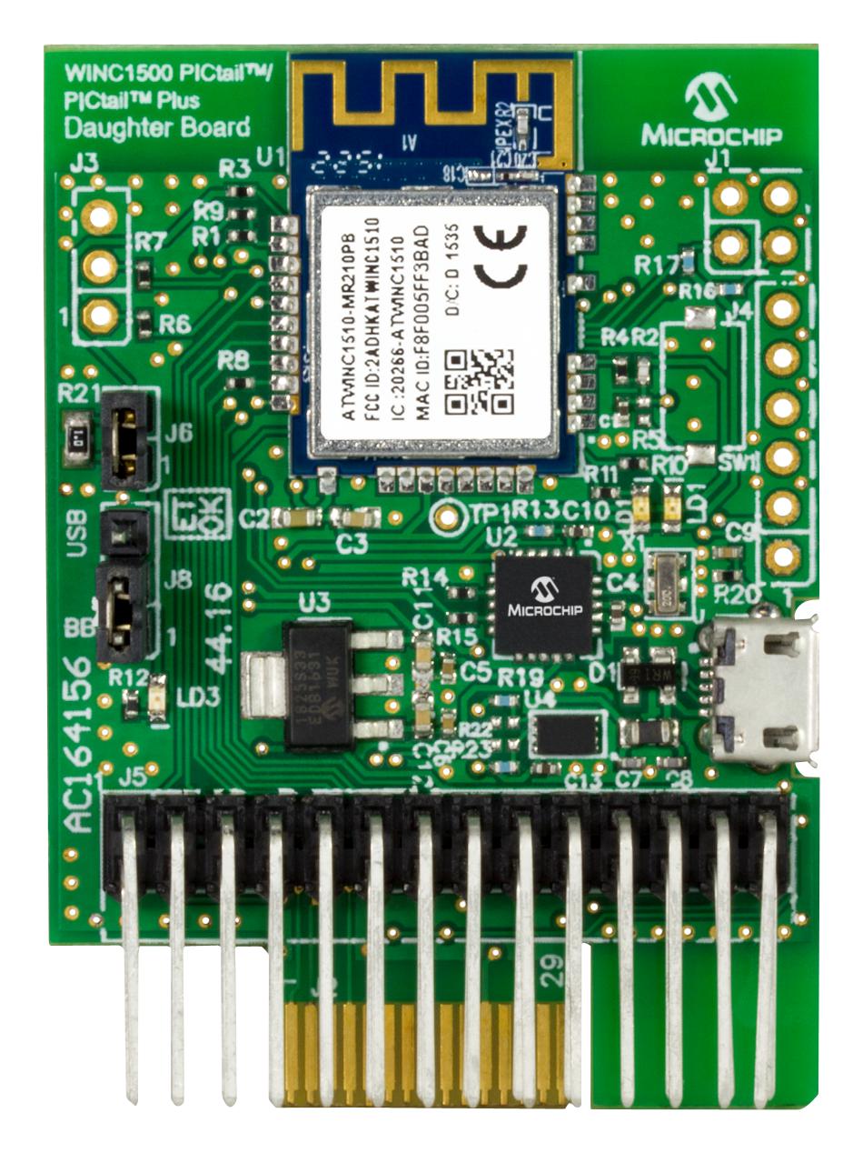 Microchip Ac164156 Pictail Daughter Board, Explorer 8/16