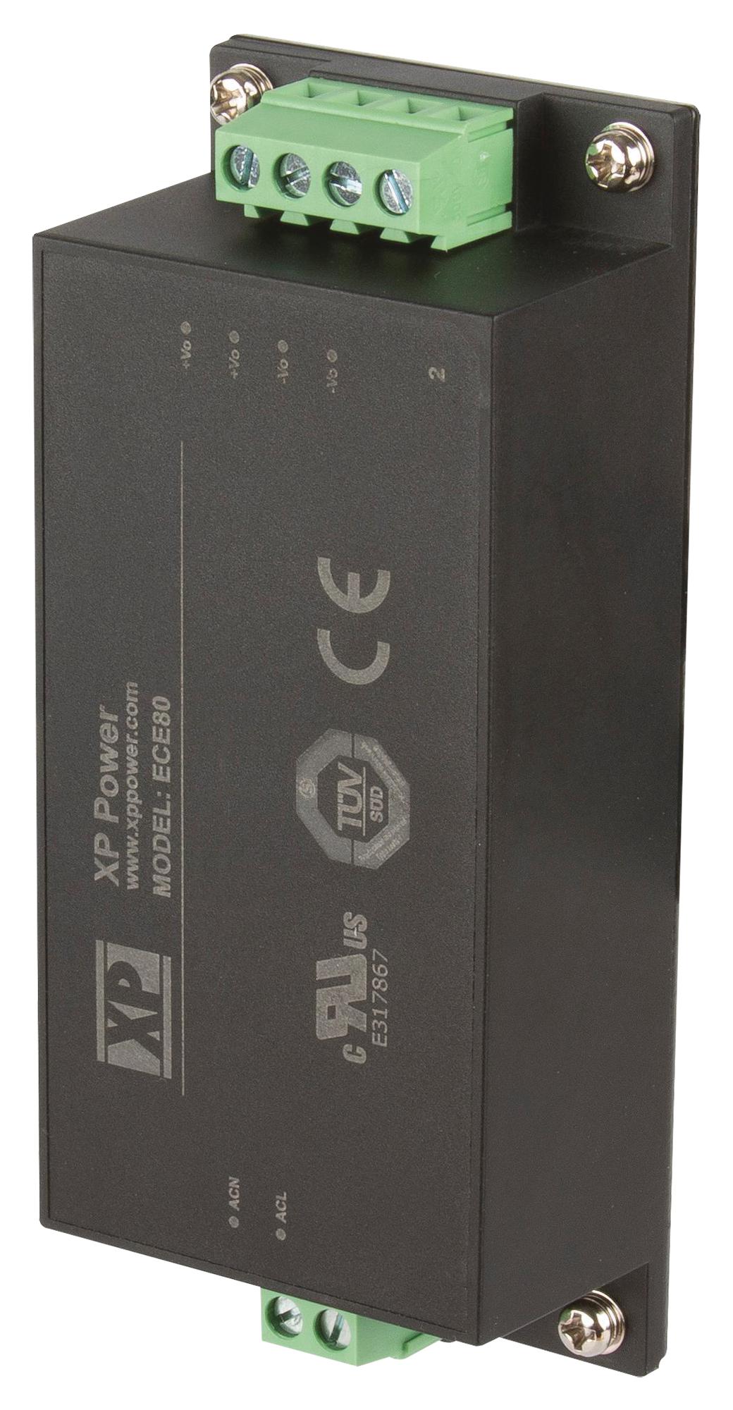 Xp Power Ece80Us36-Sd Power Supply, Ac-Dc, 36V, 2.22A