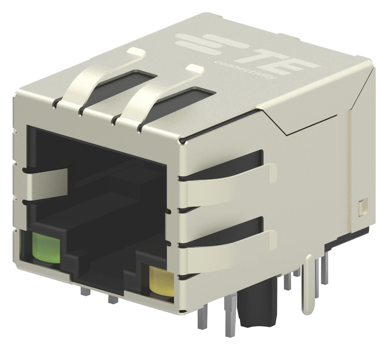 Te Connectivity 6-2301994-2 Rj45 Connector, Jack, 8P8C, 1Port, Th