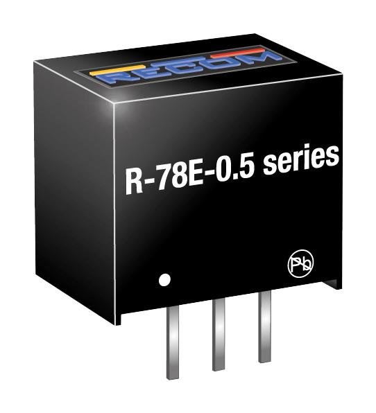 Recom Power R-78E9.0-0.5 Dc-Dc Converter, 9V, 0.5A