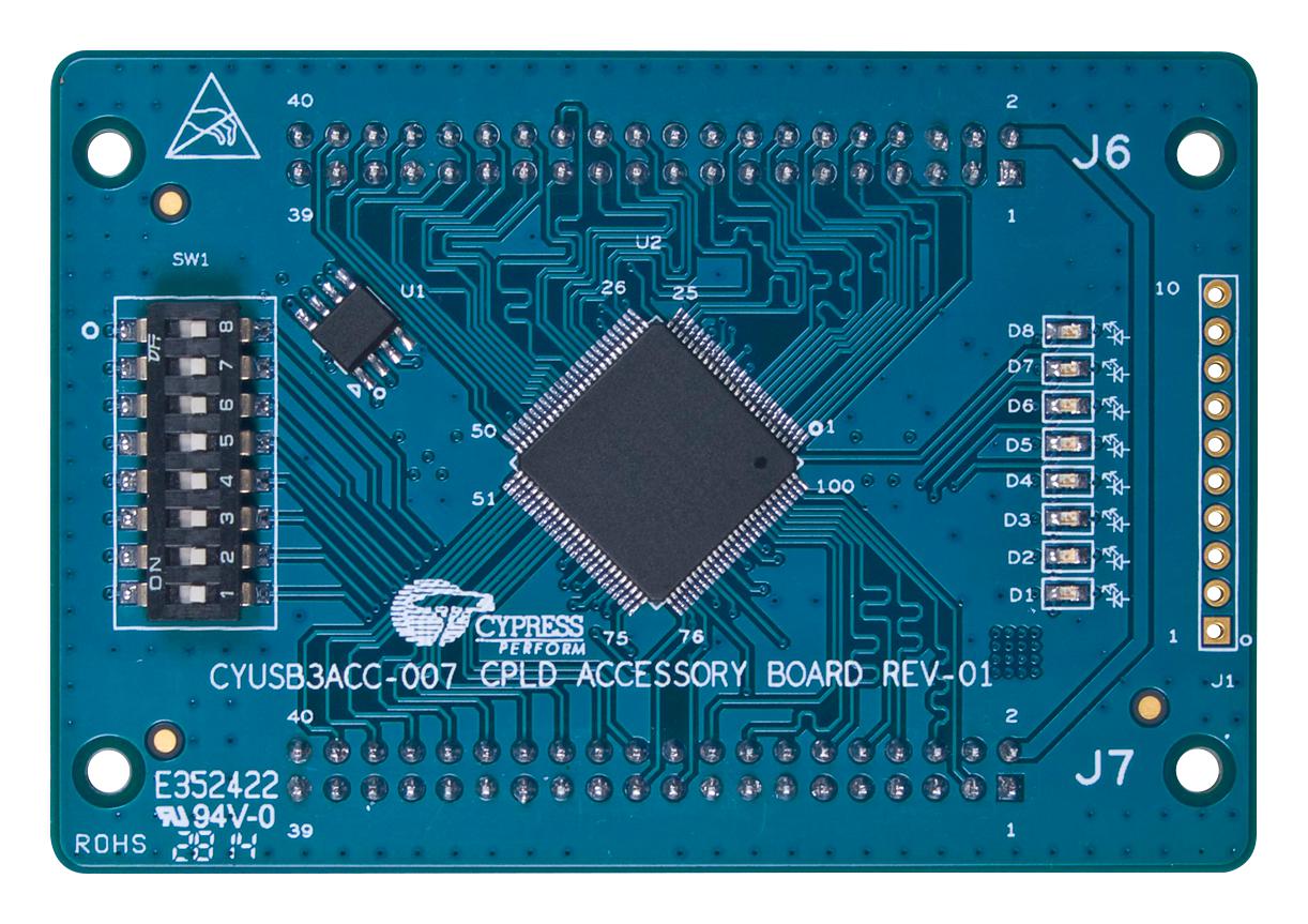 Infineon Cyusb3Acc-007 Cpld Board, Superspeed Explorerkit