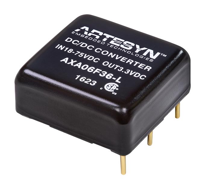 Artesyn Embedded Technologies Axa02C36-L Dc-Dc Converter, 15V, 1.67A