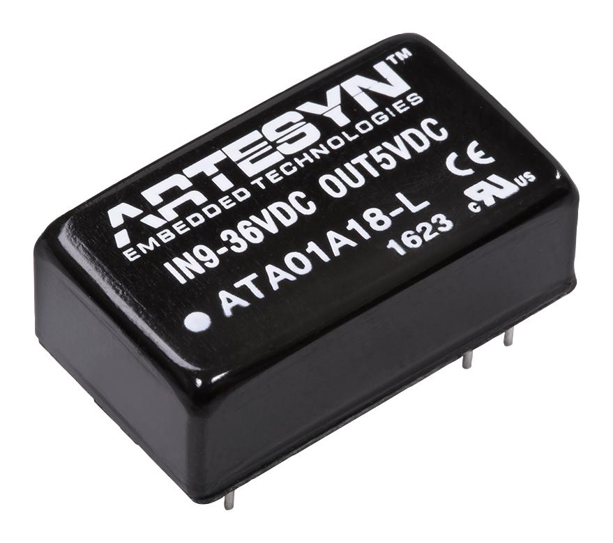 Artesyn Embedded Technologies Ata01H18-L Dc-Dc Converter, 24V, 0.25A