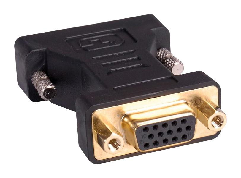 Roline 12.03.3105 Adaptor, Dvi-A Plug/d-Sub Hd Rcpt