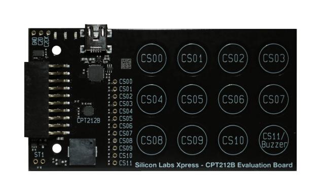 Silicon Labs Slexp8019A Eval Board, Capacitive Touch Sensing