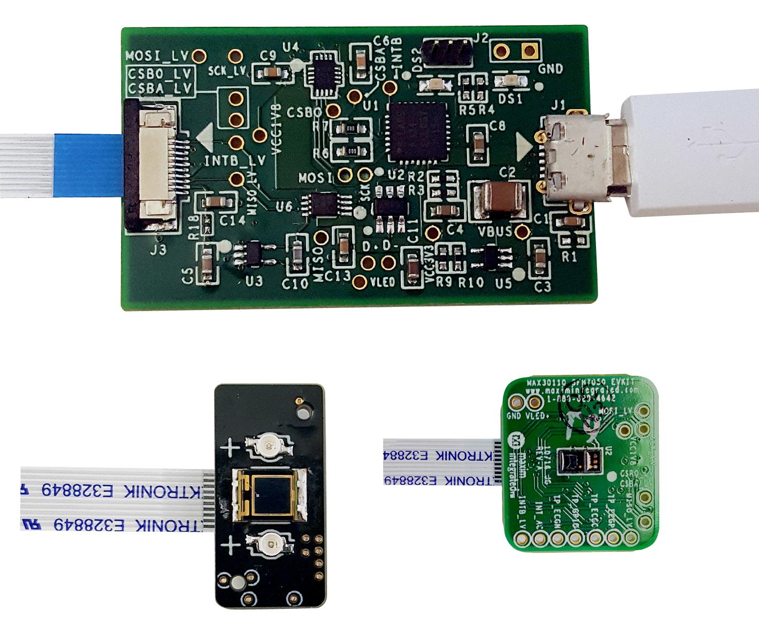 Analog Devices Max30110Accevkit# Eval Board, Optical Data Acquisition