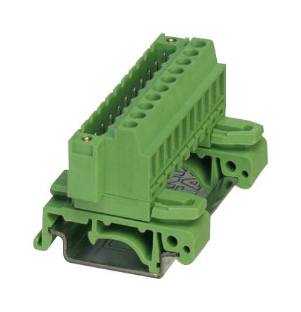 Phoenix Contact 1788004 Terminal Block, Din Rail, 10Pos, 12Awg