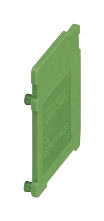 Phoenix Contact 1703076 End Cover, Green