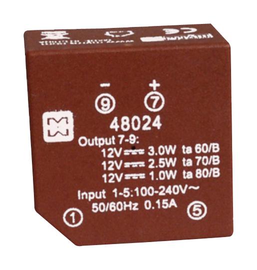 Myrra 48023 Power Supply, Ac-Dc, 9V, 0.33A