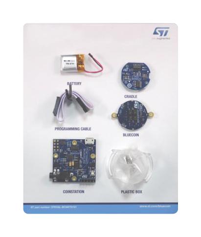 Stmicroelectronics Steval-Bcnkt01V1 Bluecoin Starter Kit, Internet Of Things