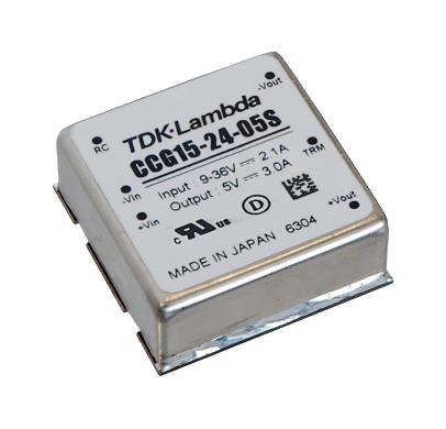 Tdk-Lambda Ccg15-24-15S Dc-Dc Converter, 15V, 1A