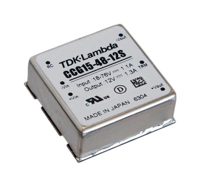 Tdk-Lambda Ccg15-48-15S Dc-Dc Converter, 15V, 1A