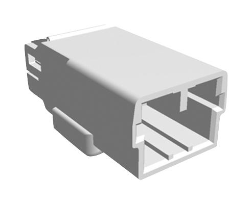 Amp - Te Connectivity 1-174928-1 Receptacle Housing, 3Pos, Pbt, White