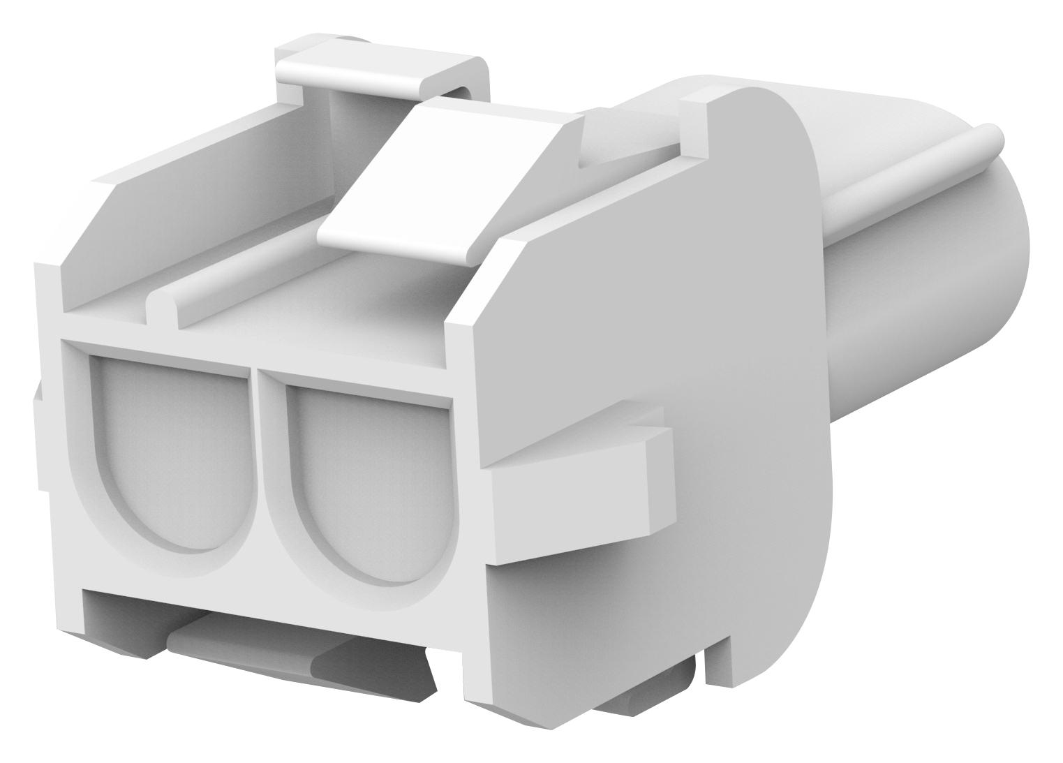 Amp - Te Connectivity 1703062-1 Rcpt Housing, 2Pos, 6.35Mm, Polyamide 6