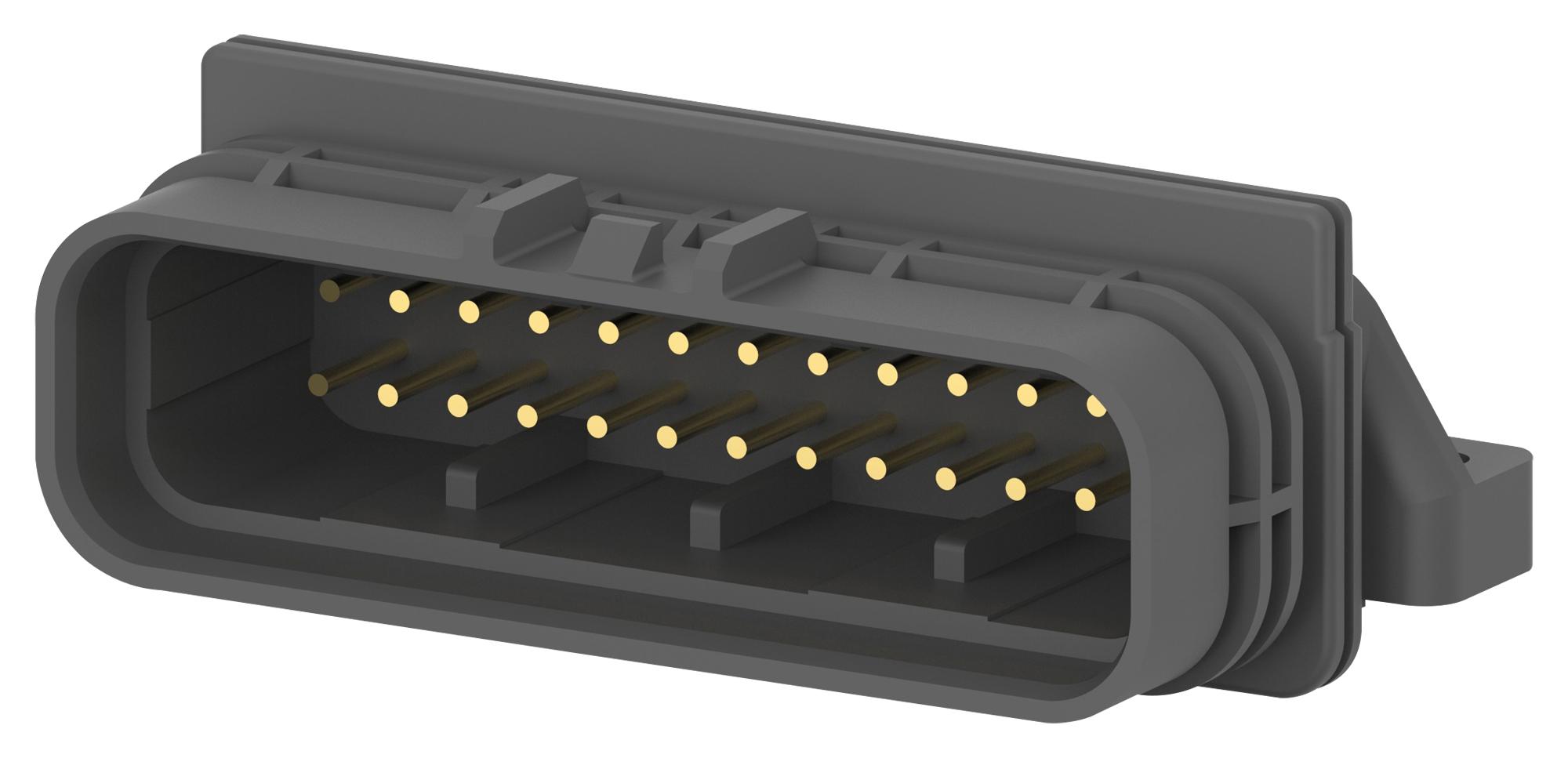 Te Connectivity 6473711-1 Connector, Rcpt, 26Pos, 2Row, 3.5Mm