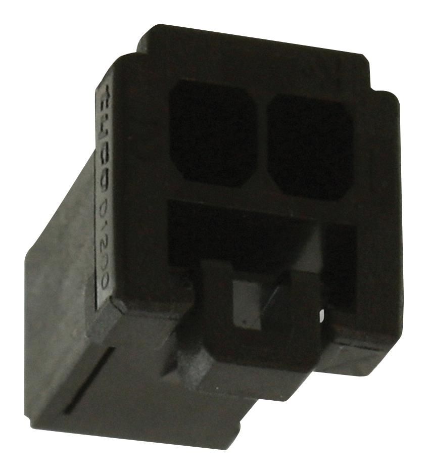 Te Connectivity 1-1871465-2 Rcpt Housing, 2Pos, Gf Polyester, Black